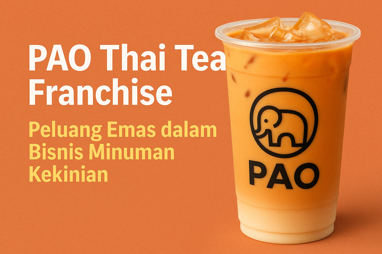 PAO Thai Tea Franchise
