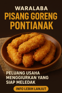 Waralaba Pisang Goreng Pontianak