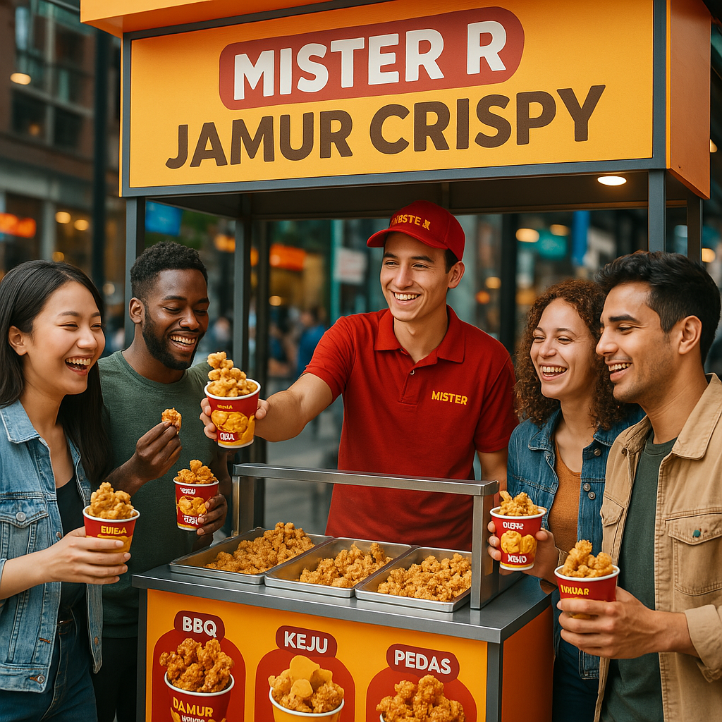 Franchise Mister R Jamur Crispy